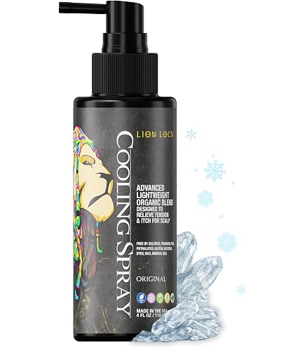 Amazon.com: Lion Locs Itchy Scalp Cooling Spray – Instant Crown